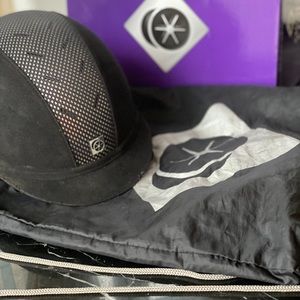 Charles Owen helmet Ayr 8 Leather